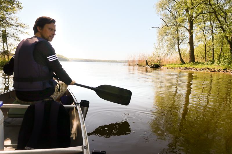mit dem Kanu bei Kiel paddeln mit dem Kanu bei Kiel paddeln