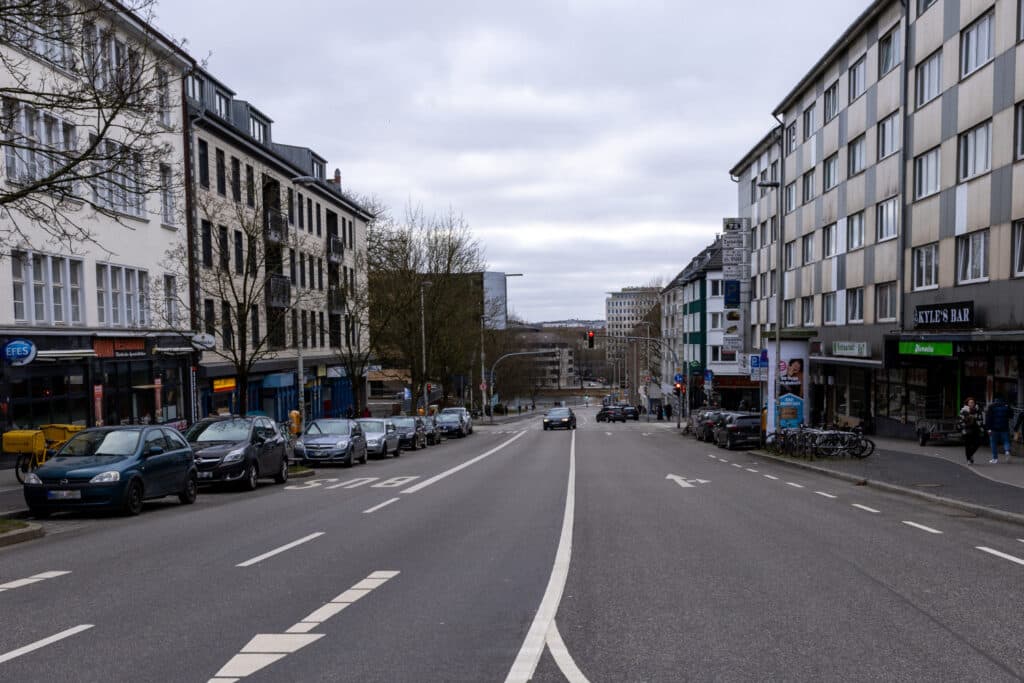 Bergstrasse 2024 Kiel im Wandel der Zeit