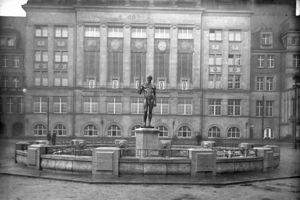 Rathausplatz 1912 Kiel im Wandel der Zeit