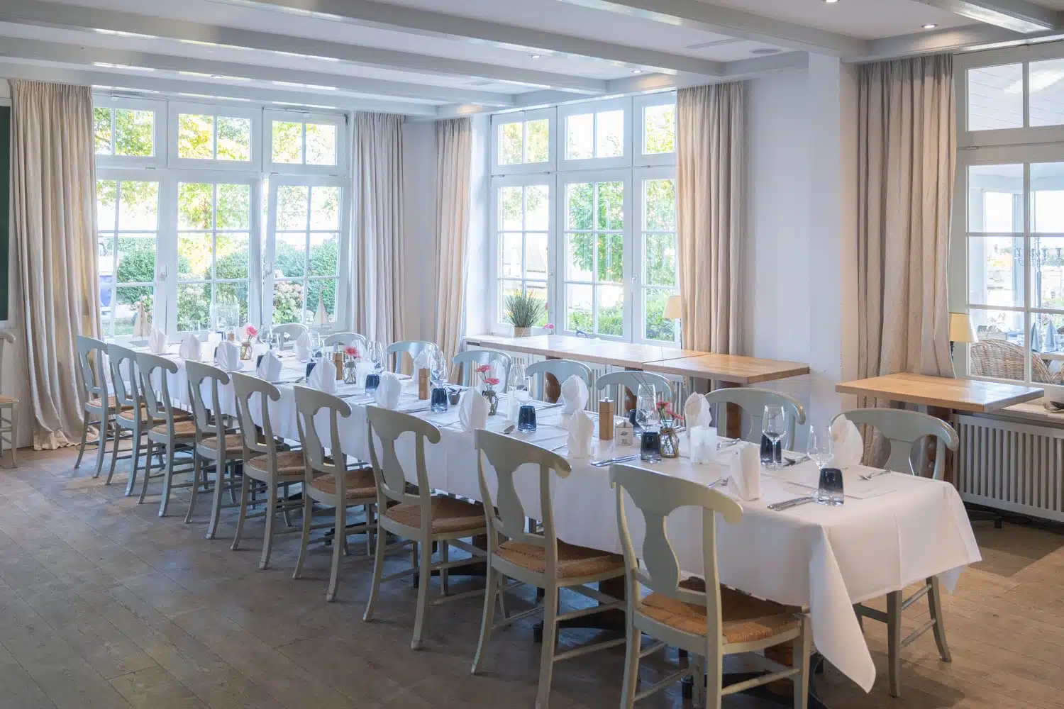 eingedeckte Tafel2 Strande Hotel Strandhotel Strande