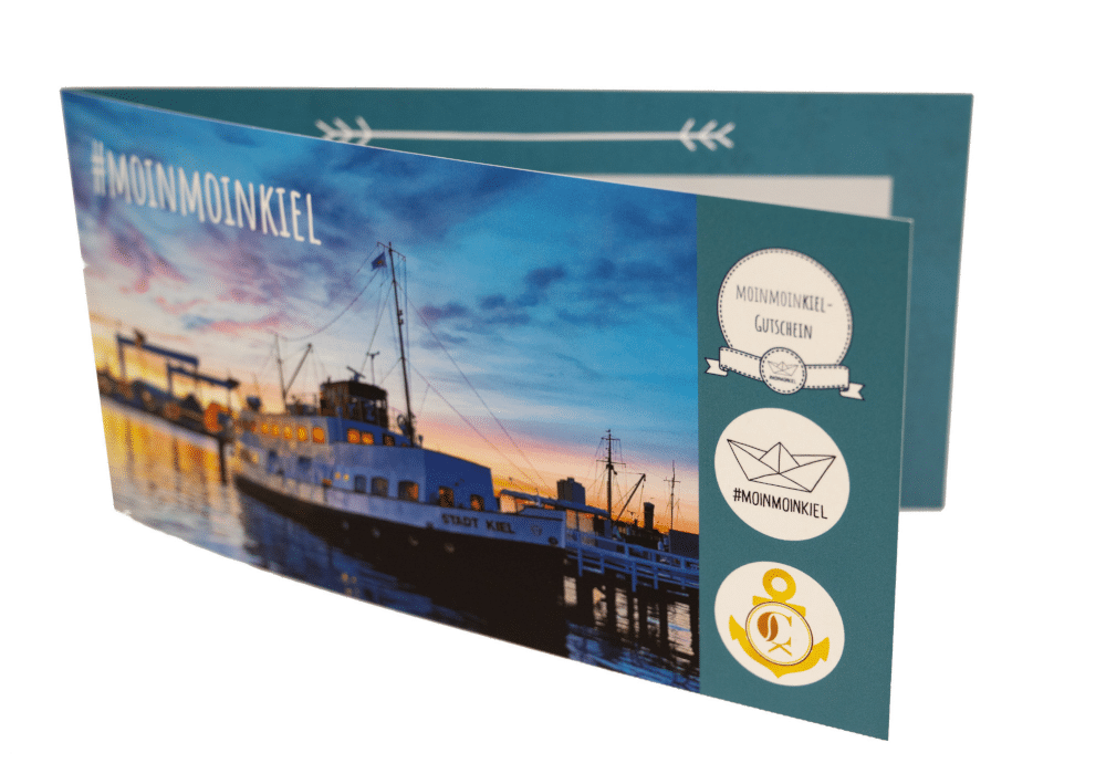 gutschein klappkarte front mmk Mitarbeitergeschenk
