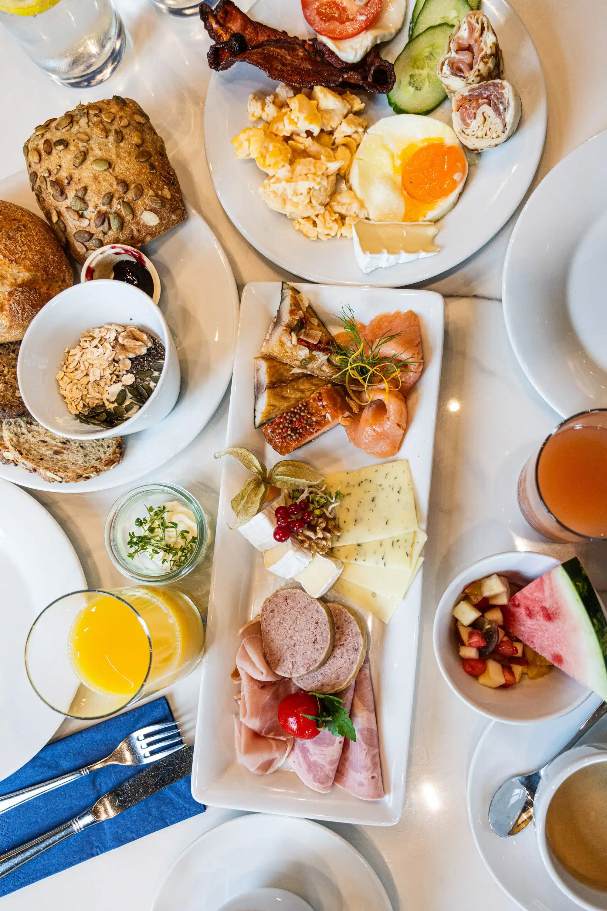 Insta Vorschau Fruehstueck KYC scaled Hotel Kieler Yacht-Club