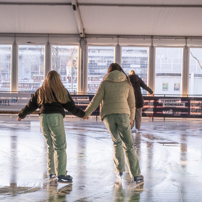 eisfestival kiel schlittschuhlaufen Karte Unternehmungen
